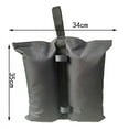 thumbnail image 2 of JGJJUGN 4-Pack Sand Bags for Tent Weights, Outdoor Umbrella Stabilizers, Gazebo Fixing Bags, 52kg Capacity, Water-Resistant PVC, Easy Fill Design, 2 of 5