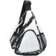thumbnail image 1 of Mochila tipo bandolera de PVC transparente aprobada para estadios con correa ajustable, 1 of 8