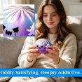 thumbnail image 5 of Mystery Blind Box Dumplings, Halloween Squishy Set With Black Steamer Cases Glitter Pumpkin Skull Ghost Eyeball Design Slow Rising Squeeze Stress Relief Spooky Fidget Dumplings Collection, 5 of 5