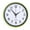 Light Green, variant on Tnobhg 8 Inch Wall Clock Silent Non-Ticking Hanging Clock Large Number Round Clock for Home Office Decoration