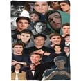 thumbnail image 3 of Blanket Jacob Elordi Soft and Comfortable Wool Fleece Throw Blankets Gift for Home Decoration Sofa Office car Camping Yoga Travel Home Decoration Cozy Plush Beach, 3 of 5