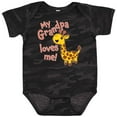 thumbnail image 3 of Inktastic My Grandpa Loves Me Cute Giraffe Boys or Girls Baby Bodysuit, 3 of 5