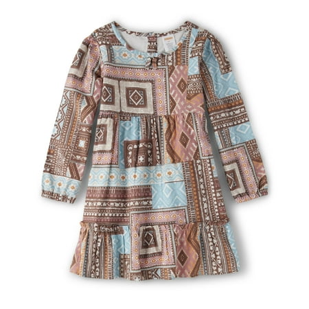 

Gymboree and Toddler Long Sleeve Knit Casual Dresses Aztec 12-18 Months