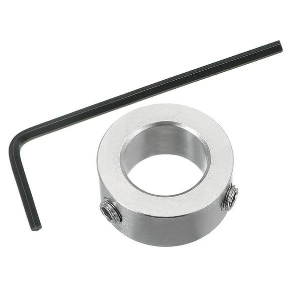 Uxcell Bore Shaft Collar, 304 Stainless Steel Shaft Locking Collars OD Landing Gear Stopper Wheel Collar 11/16",1-1/8"
