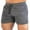 Gray, variant on YHAJDS Summer Men's and Big Men's Shorts,Gym Shorts Men Mesh Dry Breathable Tight Training Shorts for Running Fitness