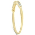 thumbnail image 2 of Pompeii 1/4ct 14K Yellow Gold Diamond Wedding Anniversary Ring Band (H,I2), 2 of 4