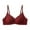 Rose Red, variant on Seamless Adjustable Uplift Bra Side Spill Prevention, Wire Free Push Up, , Sag Support, Thin & Comfortable Custom Fit Straps