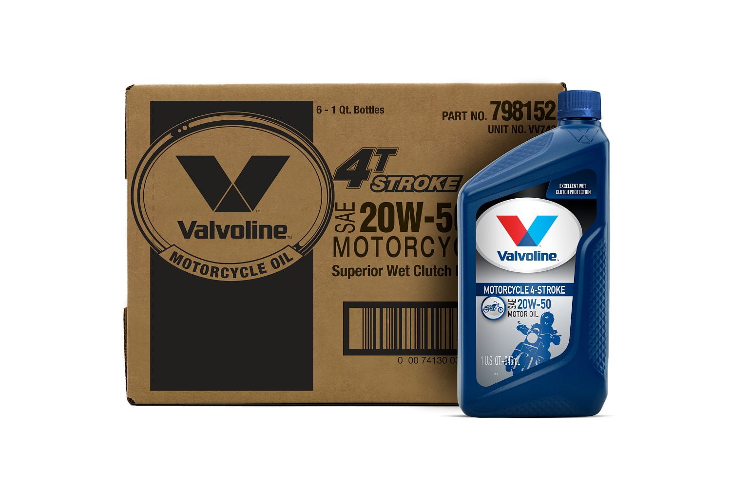 Ubuy Global Store Valvoline 4Stroke Motorcycle Oil 20W50