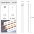 thumbnail image 4 of Luces LED con Sensor de Movimiento para Armario, 40 cm, Recargables por USB, 80 Luces LED Nocturnas para Cocina, Armario, Garaje y Dormitorio., 4 of 5