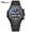 Gun black steel belt, variant on Three-eye six-pin men's calendar moon phase chronograph octagonal quartz watch
