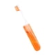 thumbnail image 1 of Seitruly Pack of 2 Folding Toothbrush Portable School Cleaning Traveling Office Gums Soft Hiking Household Toothbrushes cuidado de los oídos Naranja Seitruly BFH000153-02, 1 of 5