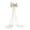 White, variant on Giant Sheer Christmas Bow, 2 Meter Window Decoration, 79 Inch Organza Ribbon Accent for Staircase Chair Tree Door Party Backdrop and Wedding Display, Oversized White Fabric Bow