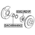 thumbnail image 2 of Febest FRONT WHEEL HUB # 0382-RD1F OEM 44600-S47-000, 2 of 2