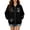 yue866-Black, variant on KHONTS Women's Y2k Zip up Cute Graphic Hoodies Casual Cartoon Harajuku Clothes Oversize Streetwear Jacket White XL