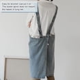 thumbnail image 5 of Vjnyvs Work Apron Unisex Denim Apron with Pocket Adjustable Denim Apron Multi Purpose Apron Durable Chef Apron for Cooking Baking Bbq Gardening, 5 of 7