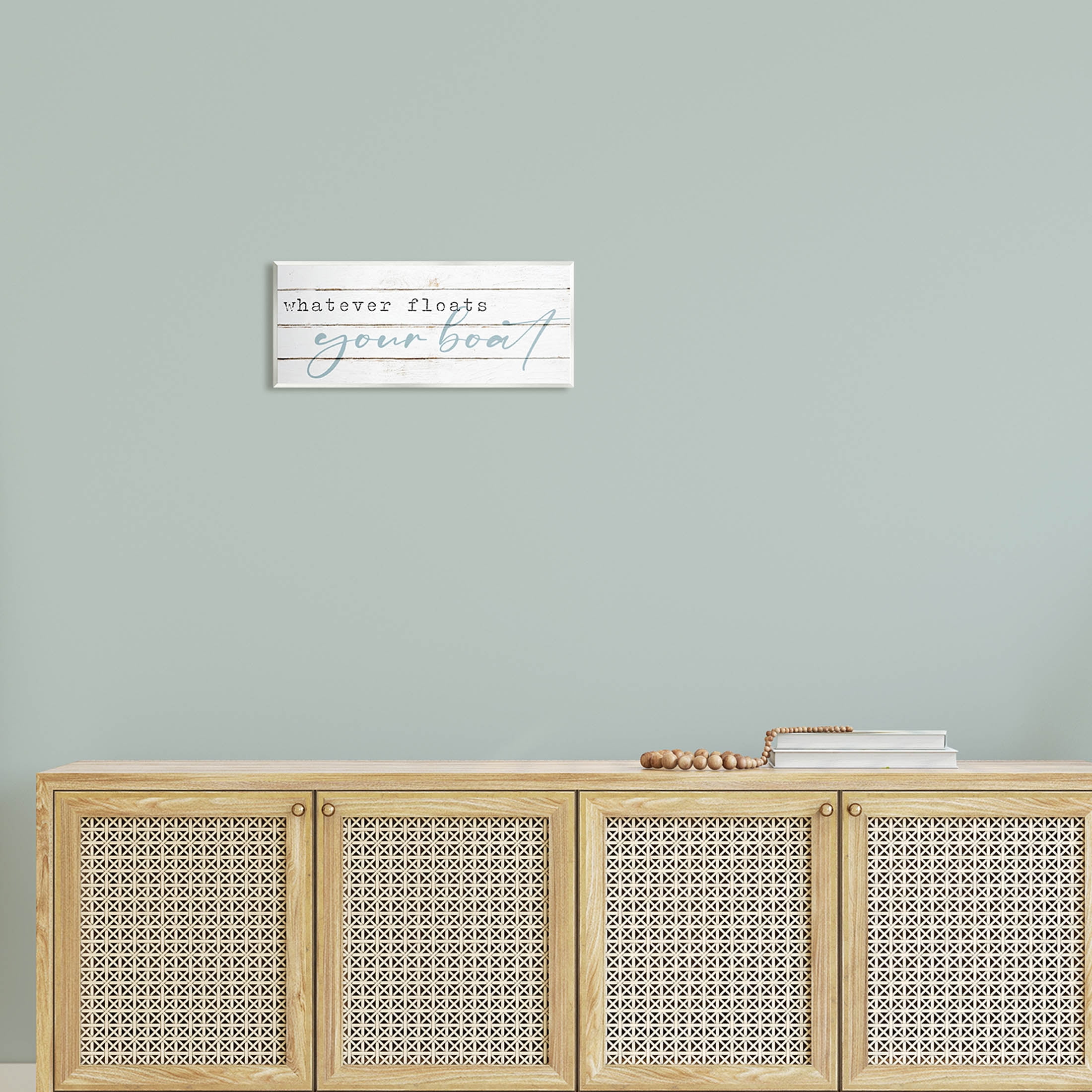 Whatever Floats Your Boat Sign Typography Graphic Art Unframed Art Print Wall Art