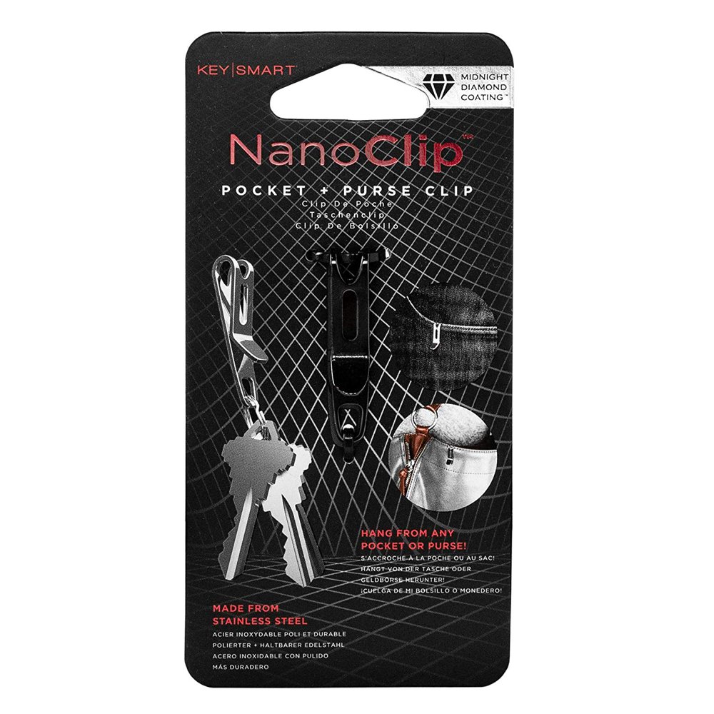 KeySmart KeySmart Nano Clip Pocket Clip Key Ring Holder Secure