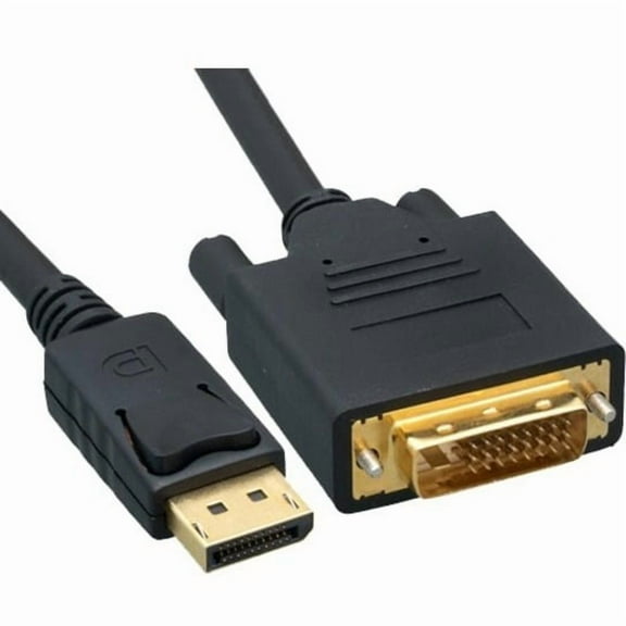 Cable Wholesale DisplayPort to DVI Video Cable, DisplayPort Male to DVI Male, 15 foot
