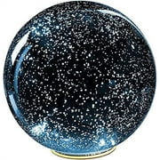 Lighted Glass Sphere Holiday Home Decor - Nightlight Accent Light - Blue - Large