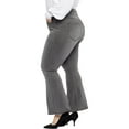 thumbnail image 2 of NYDJ Womens Plus Ava High-Rise Slimming Flare Jeans, 2 of 2
