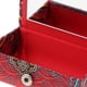 thumbnail image 4 of Caja de Exhibición Bordada Retro con Joyero de Espejo , Burdeos, 4 of 8