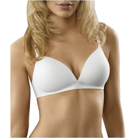 

Women s Warner s 1298 Elements Of Bliss Wire-Free Contour Bra with Lift (White 36A)