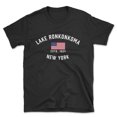 thumbnail image 1 of Lake Ronkonkoma New York Patriot Men's Cotton T-Shirt, 1 of 1