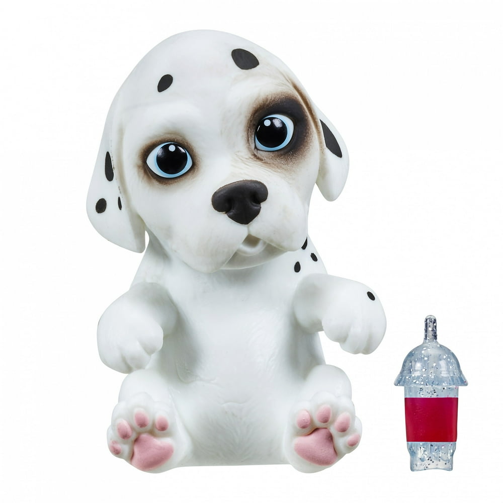 Little Live OMG Pets Soft Squishy Puppy Dog that Comes to Life, Cries and Eats, Dalmation