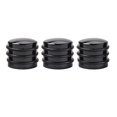 thumbnail image 4 of Electric Guitar Volume Control Knob Set Accessories Black Metal for Guitar 3pcs, 4 of 5