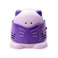 thumbnail image 1 of Toystoory Aspiradora de escritorio para gatos, miniteclado eléctrico de estilo bonito, colector de polvo, chatarra de papel, herramienta de Suministros de limpieza para el hogar Púrpura, 1 of 6