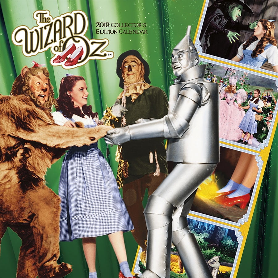 2019 The Wizard Of Oz Collector S Edition Wall Calendar Walmart Com Walmart Com 2021 wizard of oz desk calendar