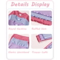 thumbnail image 6 of 12 Months Baby Girls Clothes 18 Months Girls 3 Pack Fall Winter Outfits Set Toddler Girl Long Sleeve Top Pants 6PCS Clothing Set Purple, 6 of 6