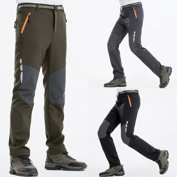 Pantalón de Senderismo para Hombre TFixol Negro X-Large