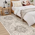 thumbnail image 3 of Alfombra Cotiled vintage para pasillo, 80 x 240 cm, color marrón claro, 3 of 9