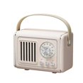 thumbnail image 1 of P19 Retro Fm Radio Design Bluetooth Speaker Wireless Music Subwoofer With Handle, 1 of 5