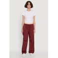 thumbnail image 2 of Womens Hyper Stretch Contrast Piping Track Pants, 2 of 5