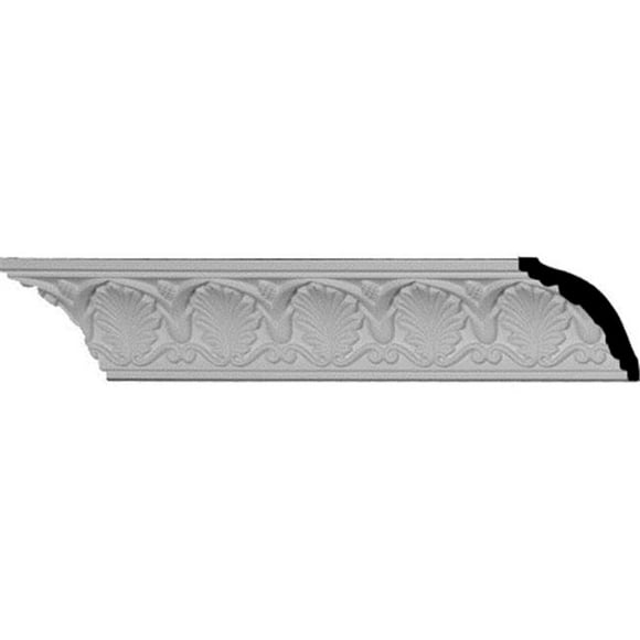 Ekena Millwork MLD02X02X03BO Bonetti Crown Moulding