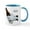 White/Blue Inside, variant on CafePress - Willow Ptarmigan Mug - 11 oz Ceramic Mug - Novelty Coffee Tea Cup