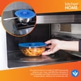 thumbnail image 4 of Kitchen + Home Silicone Suction Lids and Food Covers - Set of 5 - Fits various sizes of cups, bowls, pans, or containers!, 4 of 6
