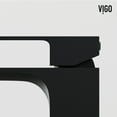 thumbnail image 6 of VIGO Dunn Single Handle Single-Hole Bathroom Vessel Faucet in Matte Black, 6 of 13