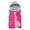 #01-Hot Pink, variant on Women's Lightweight Vest with Hood Windproof, Water-, Insulated Outerwear for Outdoor Activities