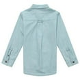 thumbnail image 2 of Richie House Boy's Long Sleeve Blouse with R Embroidery RH1931-B-5/6, 2 of 2