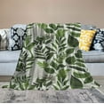 thumbnail image 2 of JEUXUS  – Tropical Leaf Cotton Muslin Quilt Blanket Super Soft | Babies and Toddlers Machine Washable, 2 of 6