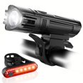 thumbnail image 1 of Bike Light Bike Front Light Bike Tail Light Bright Front Headlight Cycling Lights LED Bicycle Lights, 1 of 2