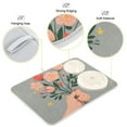 thumbnail image 3 of Yayeee Dish Drying Mat for Kitchen Counter 16"x18" Microfiber Absorbent Pad, Stars Flower, 3 of 7