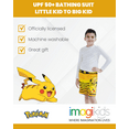 thumbnail image 3 of Pokemon Pikachu Compression UPF 50+ Swim Trunks Bathing Suit Little Kid to Big, 3 of 5