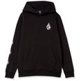 thumbnail image 1 of Volcom Iconic Stone Pullover Hooded Fleece Sweatshirt (Big Boys & Little Boys Sizes), Black, Small, 1 of 2