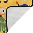thumbnail image 5 of Dreamtimes Cartoon Robots Stars Area Rug, 36"x24" Seamless Pattern Non-Slip Washable Indoor Door Mat, Absorbent Floor Mat for Bedroom Kitchen Entryway Bathroom, 5 of 7