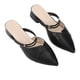 thumbnail image 3 of Sandalias de tacón con punta puntiaguda, sandalias de tacón con punta cerrada para mujer Sandalias de tacón con punta cerrada Diseño a prueba de futuro, 3 of 9