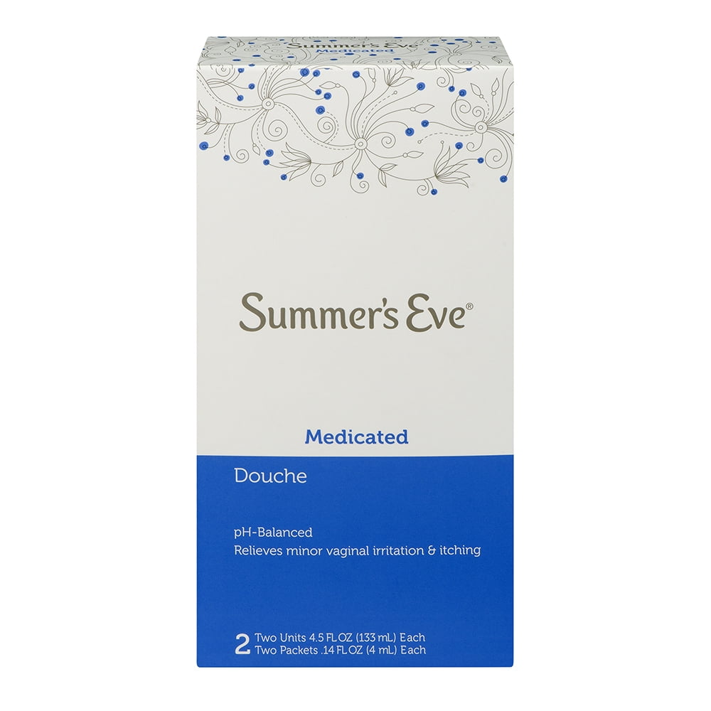 Summer's Eve, Feminine Cleansing Douche, Medicated, 9 oz